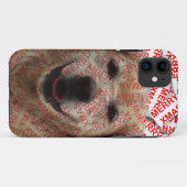 Xmas Lachende Gouden Retriever Hond Case-Mate iPhone Case (Achterkant (horizontaal))