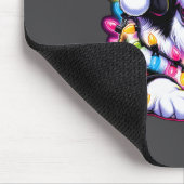 Xmas Landseer Newfoundland Dog Tangled Christmas L Muismat (Hoek)