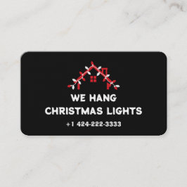 💡 Xmas Lichtinstallatie Visitekaartje