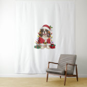 Xmas Lighting Cavalier King Charles Spaniel Dog Ch Wandkleed (In situ)