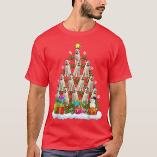 Xmas Lighting Matching Labrador Retriever Christma T-shirt