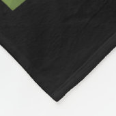 Xmas Lighting Santa Hat Strawberry Christmas  Fleece Deken (Hoek)