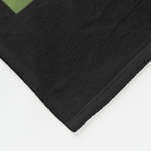 Xmas Lighting Santa Hat Strawberry Christmas  Fleece Deken (Hoek)