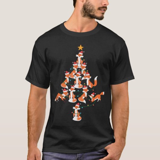 Xmas Lights Cavalier King Charles Spaniel Dog Chri T-shirt (Voorkant)