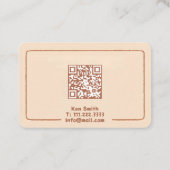 ❄️🤶 Xmas Lights Installation QR Visitekaartje (Achterkant)