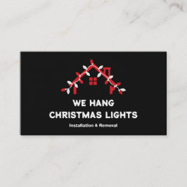 🎄 Xmas Lights Installation QR Visitekaartje
