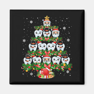 Xmas Lights Tanden Dokter Tandarts Tand Tanden Chr Magneet