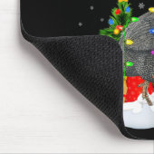 Xmas Lights Tree Santa Guinea Fowl Bird Merry Chri Muismat (Hoek)