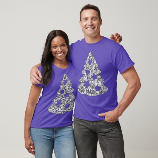 XMAS Liverpool Christmas Tree T-shirt (Unisex)