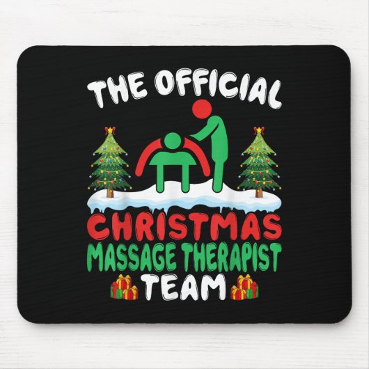 Xmas Mage Therast Team - Mage Therapy Christmas  Muismat (Voorkant)