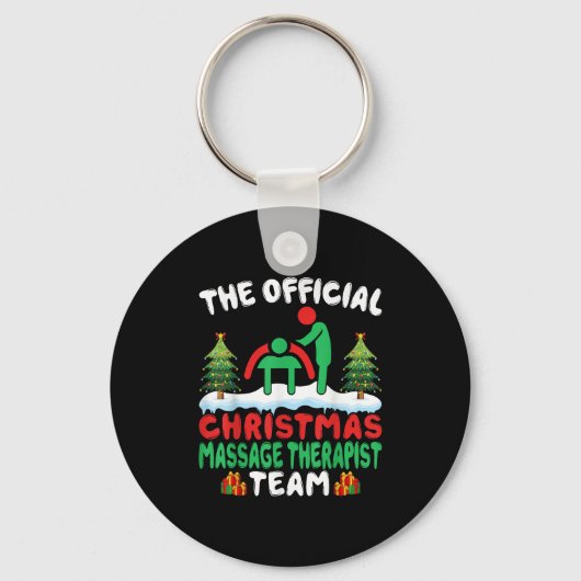 Xmas Mage Therast Team - Mage Therapy Christmas  Sleutelhanger (Voorkant)