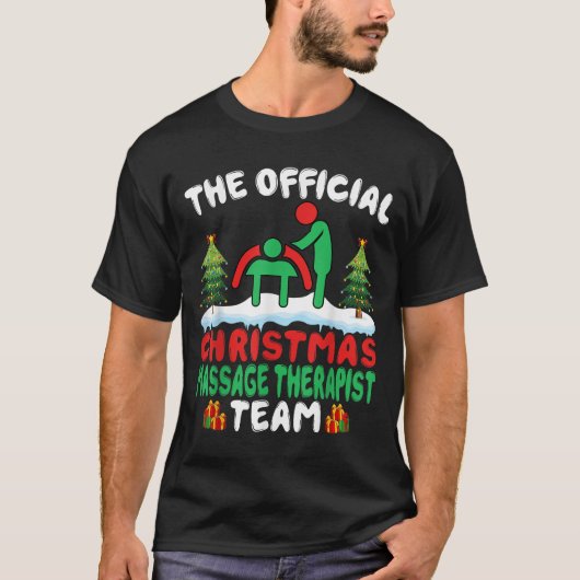Xmas Mage Therast Team - Mage Therapy Christmas T-shirt (Voorkant)