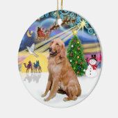 Xmas Magic - Goud (B1) Keramisch Ornament (Links)