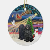 Xmas Magic - Puli (TWEE) Keramisch Ornament (Links)