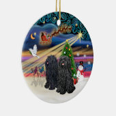 Xmas Magic - Puli (TWO) Keramisch Ornament (Rechts)