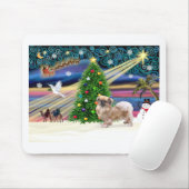 Xmas Magic-Tibetaanse Spaniel Muismat (Met muis)