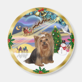 Xmas Magic (W) - Yorkshire Terrier Magneet