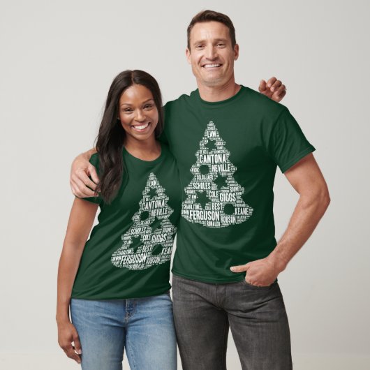 XMAS Man Utd Christmas Tree T-shirt (Unisex)