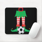 Xmas Matching Soccer Elf Pajama Christmas Team S  Muismat (Met muis)