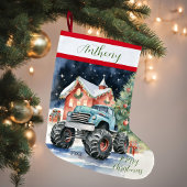 Xmas Monster Truck Grote Kerstsok