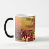 Xmas Motief, met Cadeaus Onder de Kerstboom Magische Mok (Links)