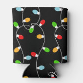 Xmas New year Christmas Lights Blikjeskoeler (Achterkant)