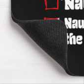 Xmas Nice Naughty Naughty Is The New Nice Christma Muismat (Hoek)