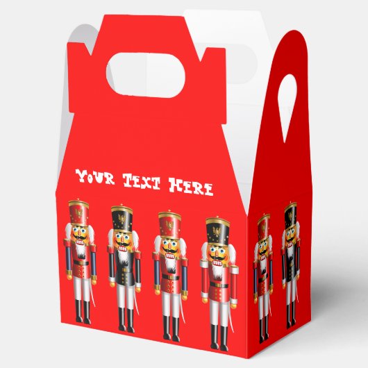 Xmas Nutcracker Bedankdoosjes (Geopend)