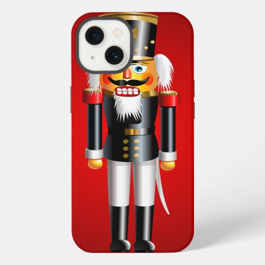 Xmas Nutcracker iPhone Hoesje (Achterkant)