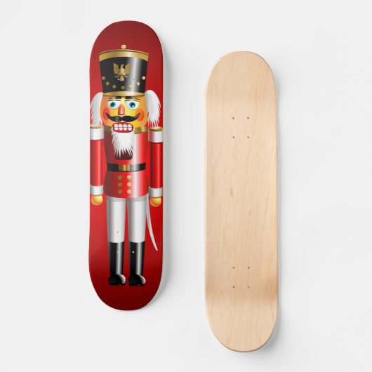 Xmas Nutcracker Persoonlijk Skateboard (Voorkant)