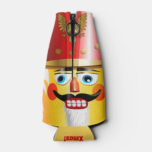 Xmas Nutcracker Speelgoed Soldier Flesjeskoeler (Achterkant)