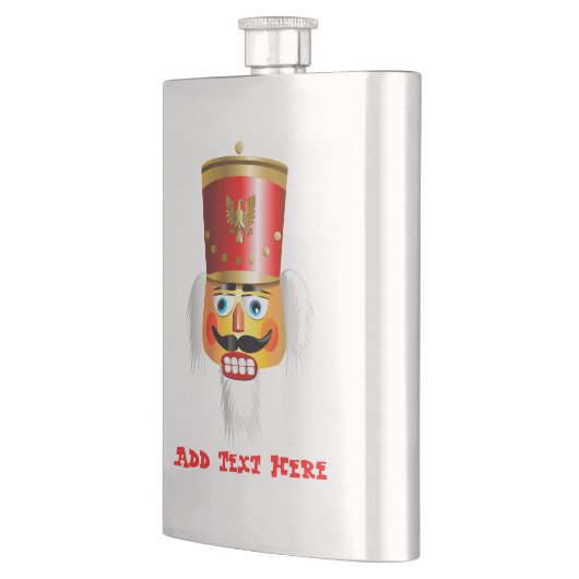 Xmas Nutcracker Speelgoed Soldier Heupfles (Links)