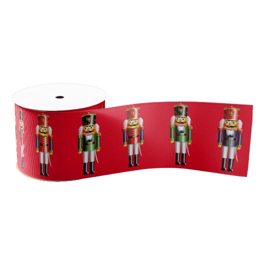 Xmas Nutcrackers Grosgrain Lint (Spoel)