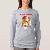 Xmas Nutkraker King Cartoon T-shirt (Voorkant)
