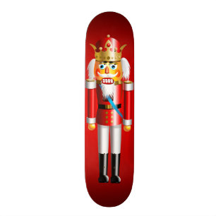 Xmas Nutkraker King Skateboard