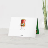 Xmas Nutkraker-soldaten in uniform Feestdagen Kaart (Achterkant)