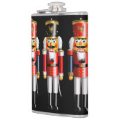 Xmas Nutkraker Speelgoed soldaten Heupfles (Links)