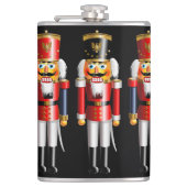 Xmas Nutkraker Speelgoed soldaten Heupfles (Voorkant)