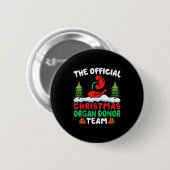 Xmas Orgaandonor Team - Grappige Orgaandonatie Ker Ronde Button 5,7 Cm (Voorkant /achterkant)