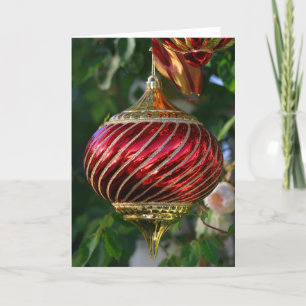 Xmas Ornament Feestdagen Kaart