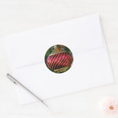 Xmas Ornament Ronde Sticker (Envelop)