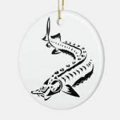 >XMAS ORNAMENT -STURGEON FISH-BELUGA TRIBAL (Links)