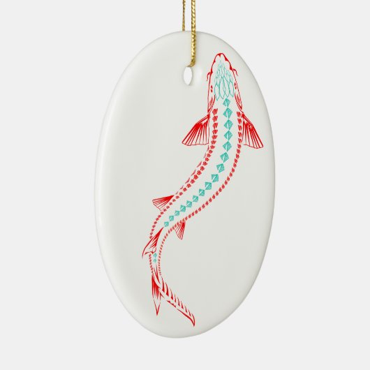 >XMAS ORNAMENT -STURGEON FISH-SWIMMING STURGEON (Rechts)