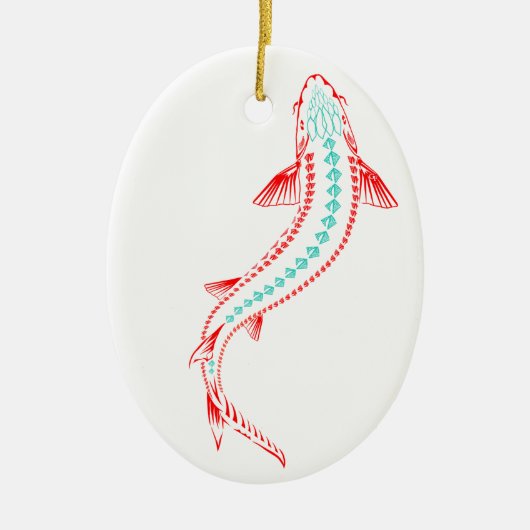 >XMAS ORNAMENT -STURGEON FISH-SWIMMING STURGEON (Voorkant)