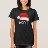 Xmas Pajama Group Matching Nonni Kerstmis Pet T-shirt (Voorkant)