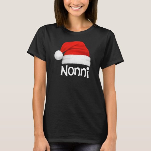 Xmas Pajama Group Matching Nonni Kerstmis Pet T-shirt (Voorkant)