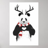 Xmas panda poster (Voorkant)