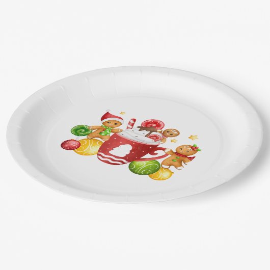 Xmas papieren bord (Gekanteld)