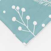 Xmas Party Decor Fleece Deken (Hoek)