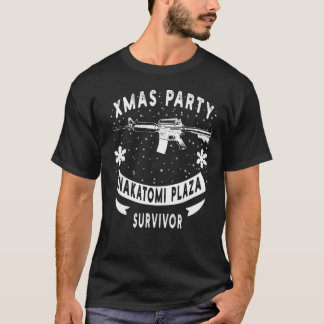 Xmas Party Nakatomi Plaza Survivor-kerstShirt T-shirt